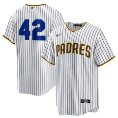 San Diego Padres Home  2025 Jackie Robinson Day Replica Jersey - White | Nike