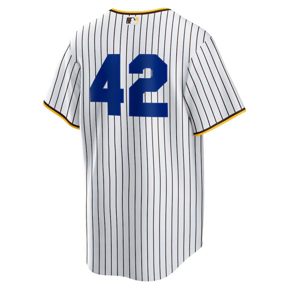 San Diego Padres Home  2025 Jackie Robinson Day Replica Jersey - White | Nike