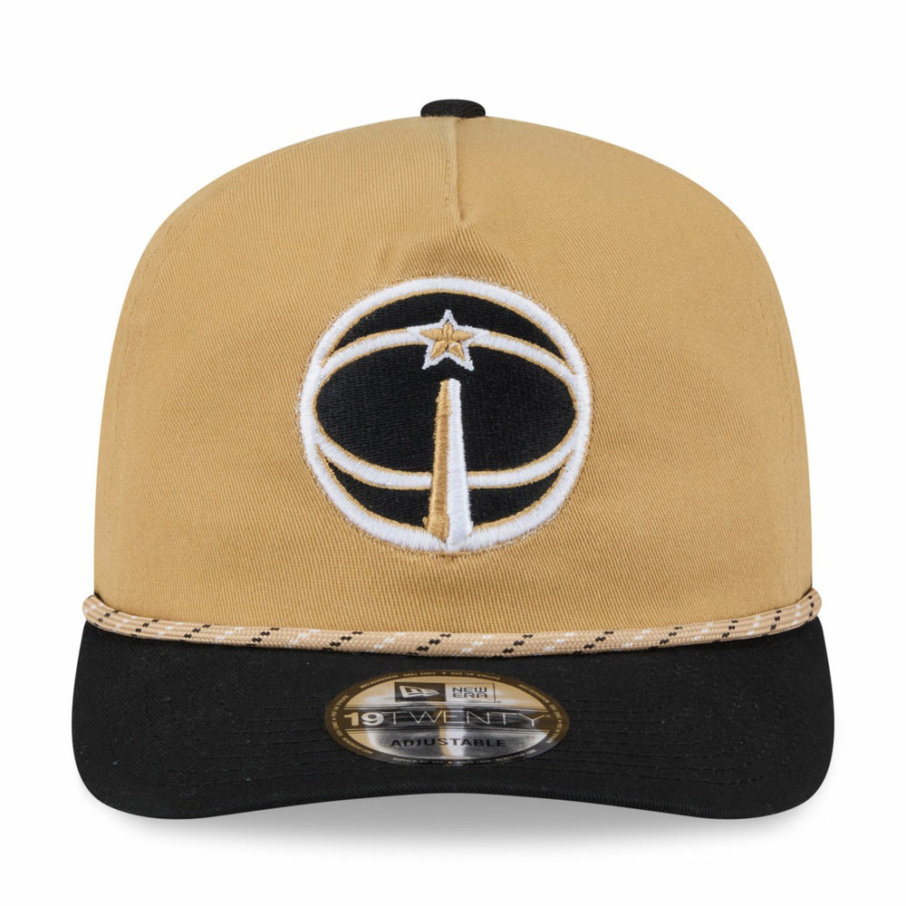 Washington Wizards 2025/26 City Edition 19TWENTY Adjustable Hat - Gold/Black | New Era for sale