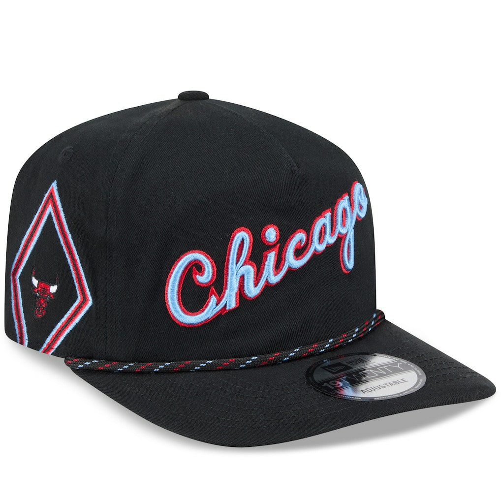 Chicago Bulls 2025/26 City Edition 19TWENTY Adjustable Hat - Black | New Era outlet