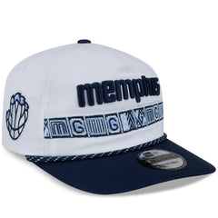 Memphis Grizzlies 2025/26 City Edition 19TWENTY Adjustable Hat - White/Navy | New Era cheap