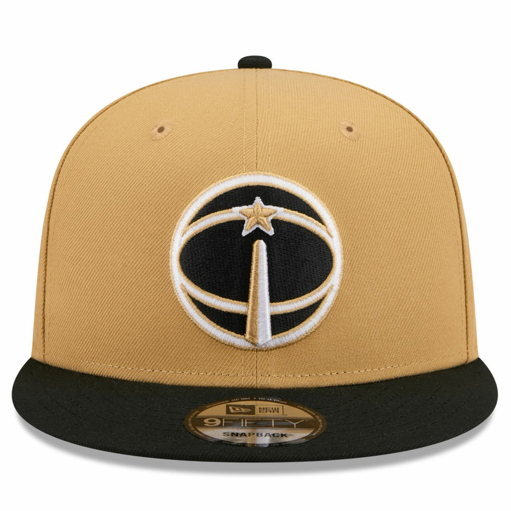 Washington Wizards 2025/26 City Edition 9FIFTY Snapback Hat - Gold/Black | New Era shop