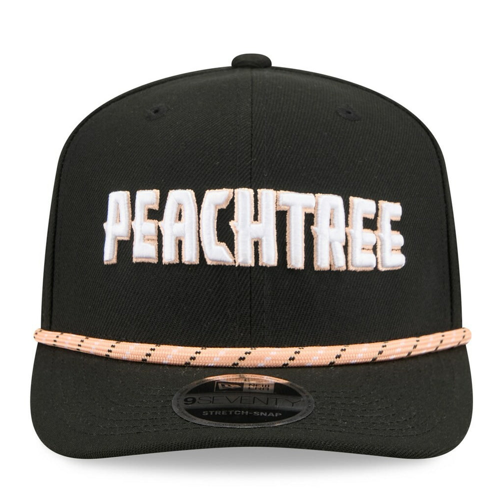 Atlanta Hawks 2025/26 City Edition 9SEVENTY Adjustable Hat - Black | New Era sale