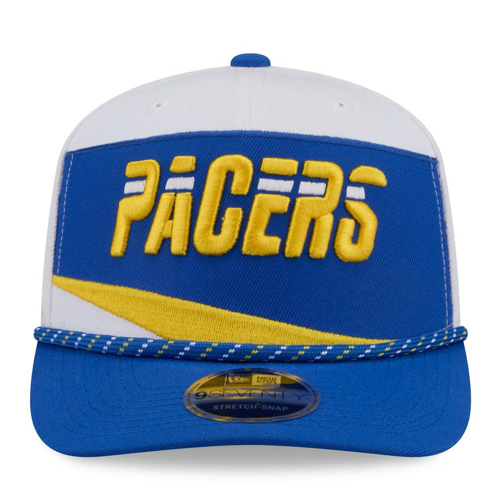 Indiana Pacers 2025/26 City Edition 9SEVENTY Adjustable Hat - White/Blue | New Era for sale