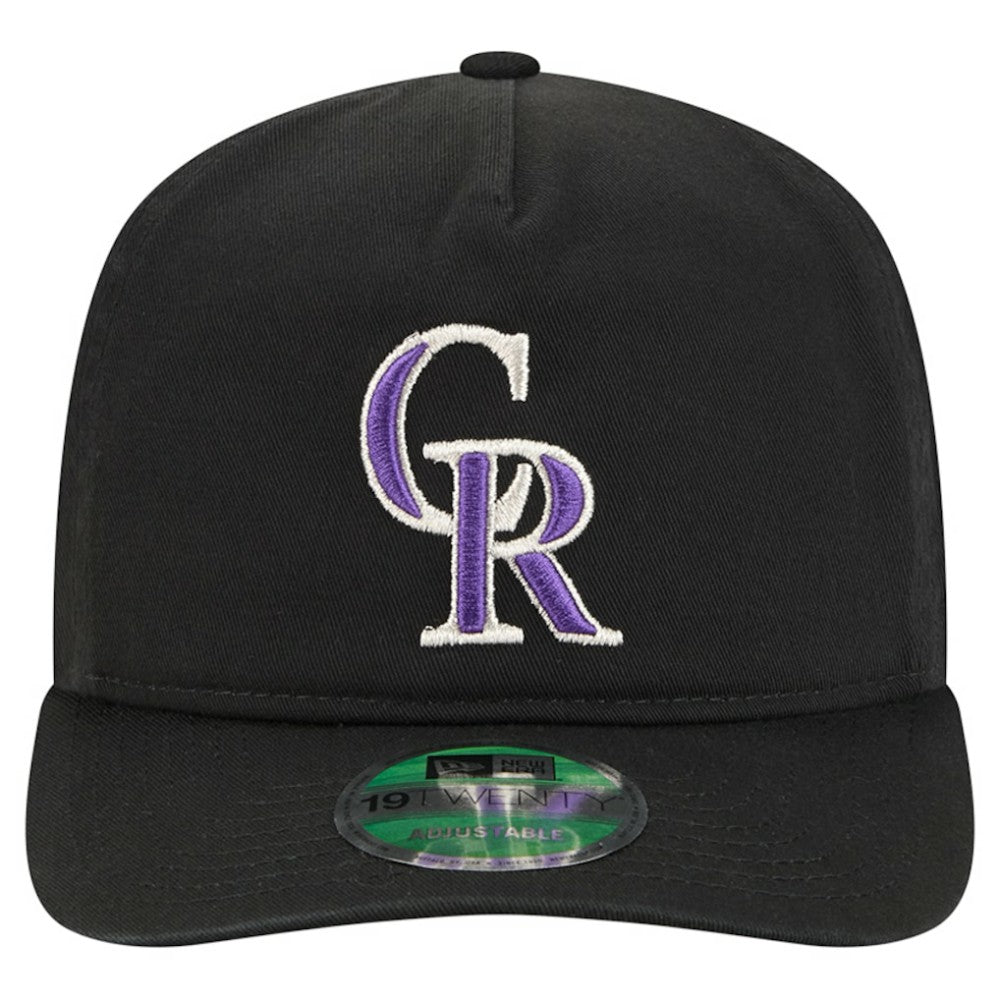 Colorado Rockies Team 19TWENTY Adjustable Hat - Black | New Era
