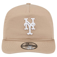 New York Mets Cam 19TWENTY Adjustable Hat - Light Beige | New Era