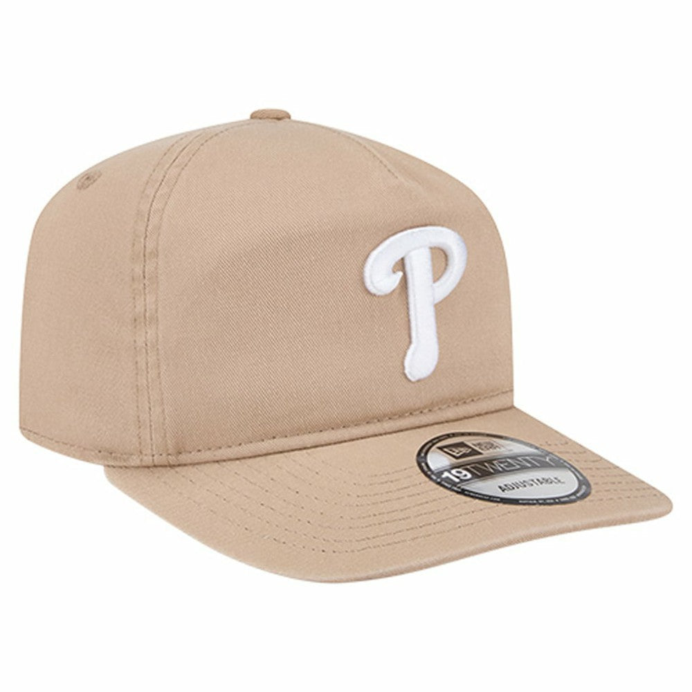 Philadelphia Phillies Cam 19TWENTY Adjustable Hat - Light Beige | New Era