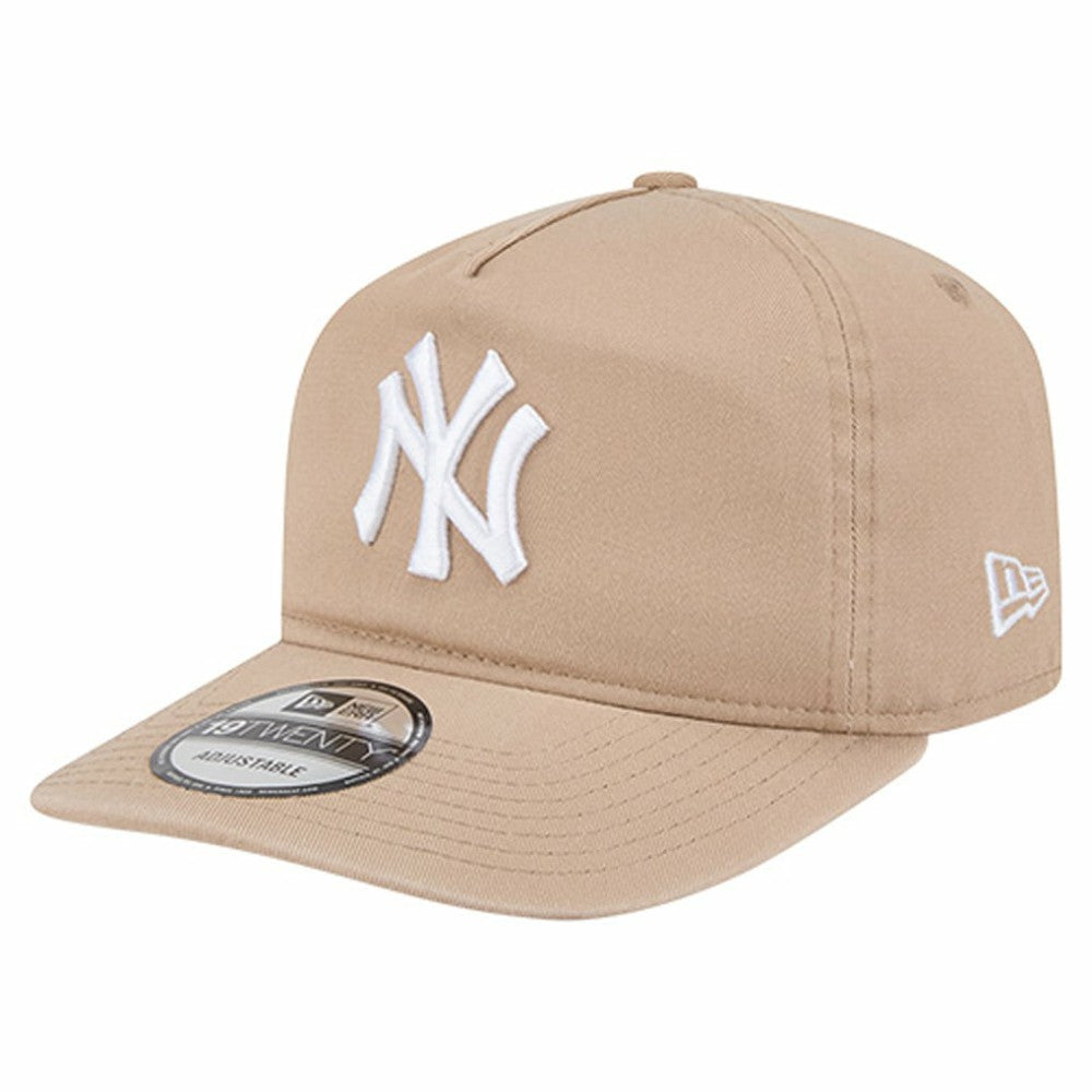 New York Yankees Cam 19TWENTY Adjustable Hat - Light Beige | New Era