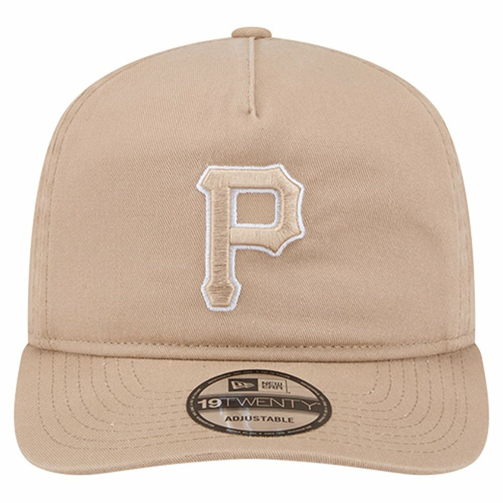 Pittsburgh Pirates Cam 19TWENTY Adjustable Hat - Light Beige | New Era