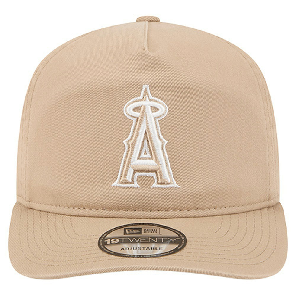 Los Angeles Angels Cam 19TWENTY Adjustable Hat - Light Beige | New Era