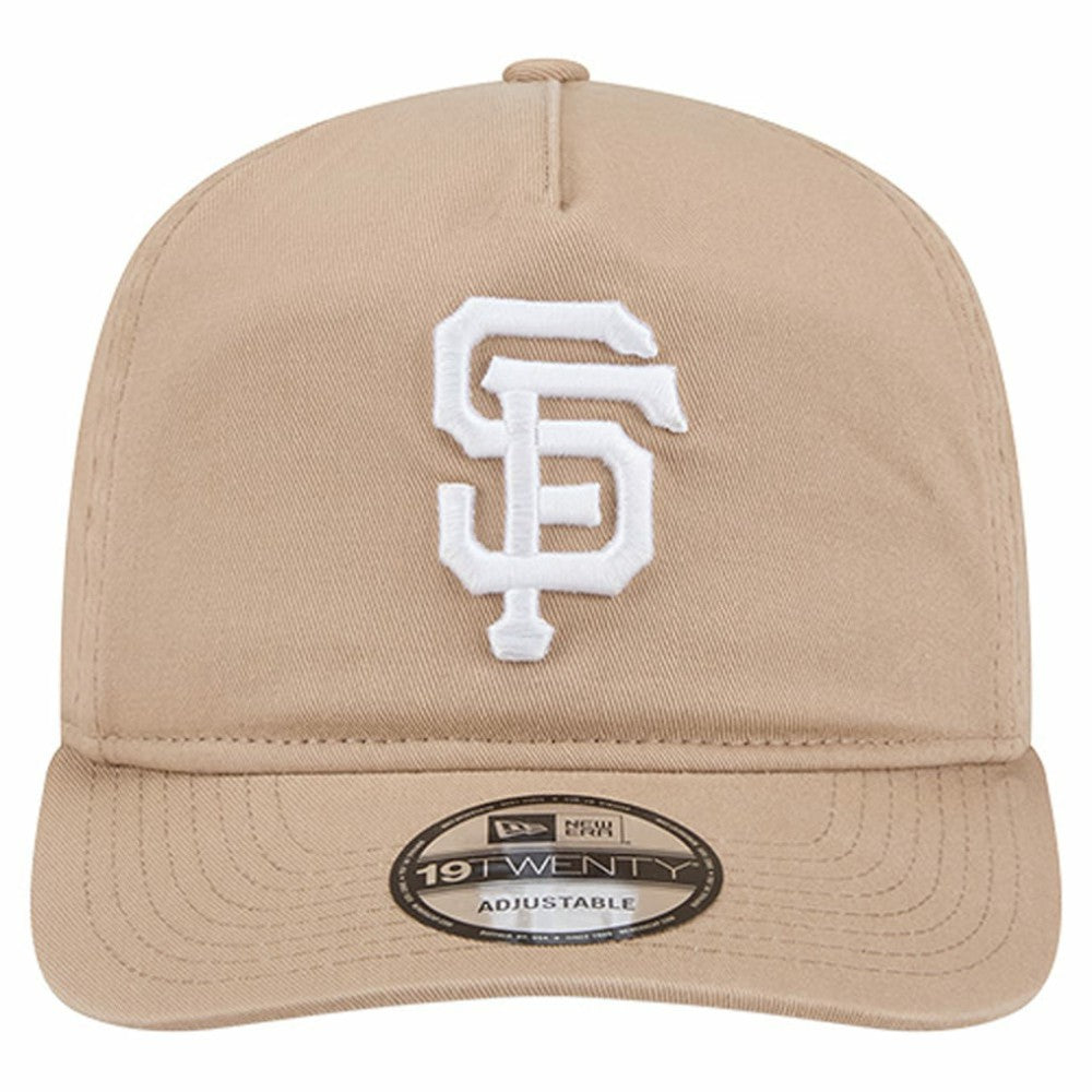 San Francisco Giants Cam 19TWENTY Adjustable Hat - Light Beige | New Era