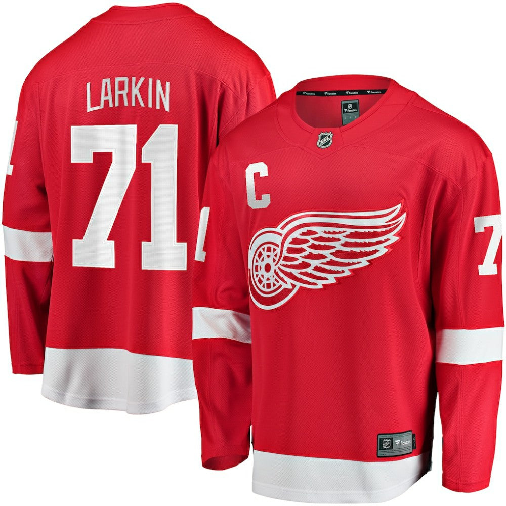Dylan Larkin Detroit Red Wings Fanatics 2023/24 Captain Breakaway Player Jersey