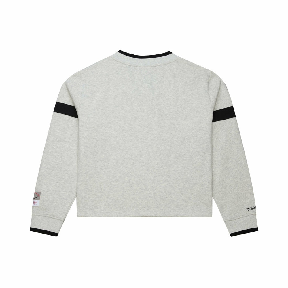 NFL Tampa Bay Buccaneers Women's Cropped V-Neck Sweatshirt