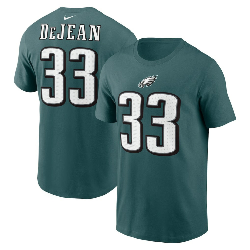 NFL Philadelphia Eagles Cooper DeJean  Player Name & Number T-Shirt