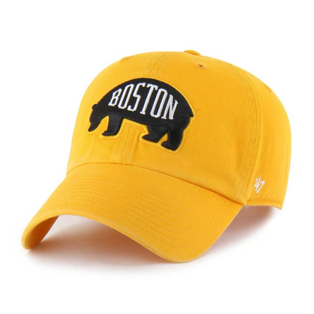 Boston Bruins '47 Core Logo Clean Up Adjustable Hat