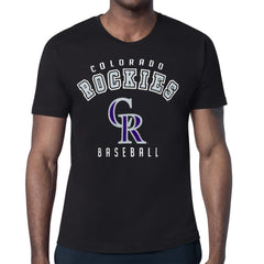 Colorado Rockies Starter Team Logo T-Shirt - Black