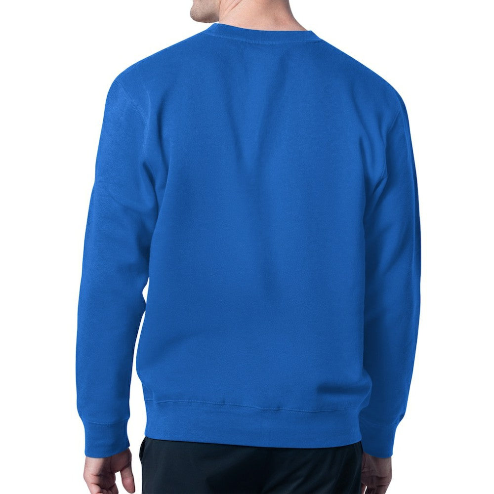Chicago Cubs Starter Team Logo Fleece Pullover Sweatshirt - Royal