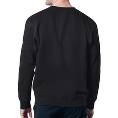 Cincinnati Reds Starter Team Logo Fleece Pullover Sweatshirt - Black