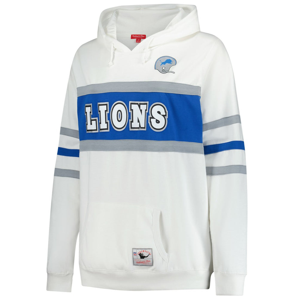 NFL Detroit Lions Women's Plus Size Head Coach Throwback Pullover Hoodie