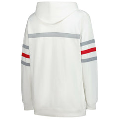 NFL Kansas City Chiefs Women's Plus Size Head Coach Throwback Pullover Hoodie