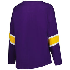 NFL Minnesota Vikings Women's Plus Size Redzone 3/4-Sleeve Scoop Neck T-Shirt