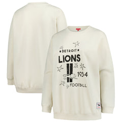 NFL Detroit Lions Women's Plus Size Shooting Star Sweatshirt