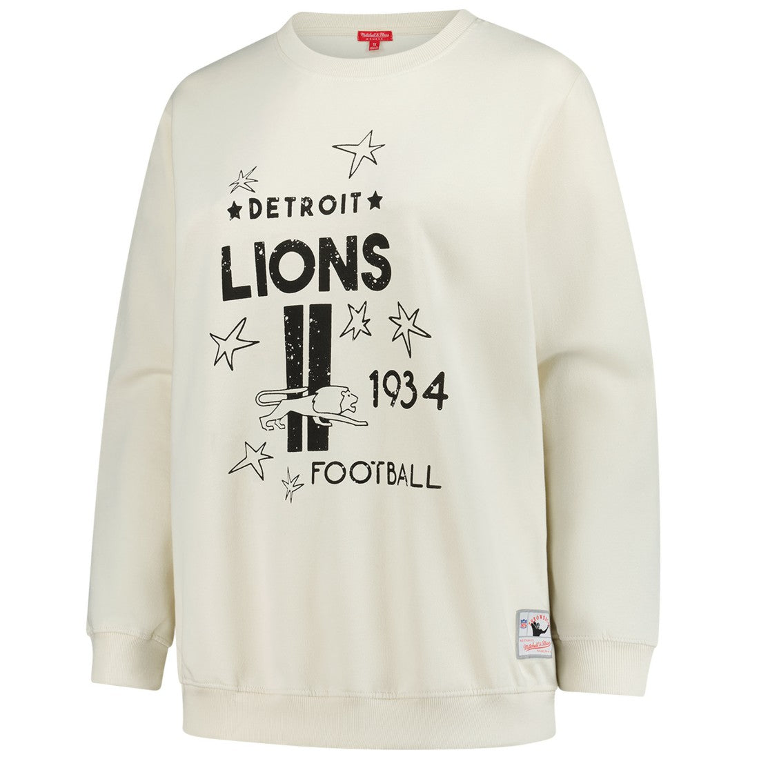 NFL Detroit Lions Women's Plus Size Shooting Star Sweatshirt