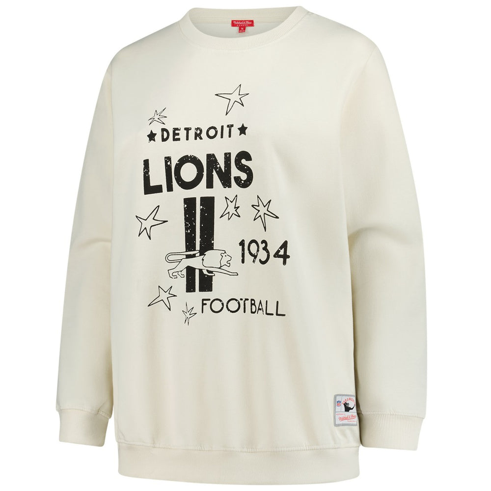 NFL Detroit Lions Women's Plus Size Shooting Star Sweatshirt