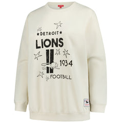 NFL Detroit Lions Women's Plus Size Shooting Star Sweatshirt