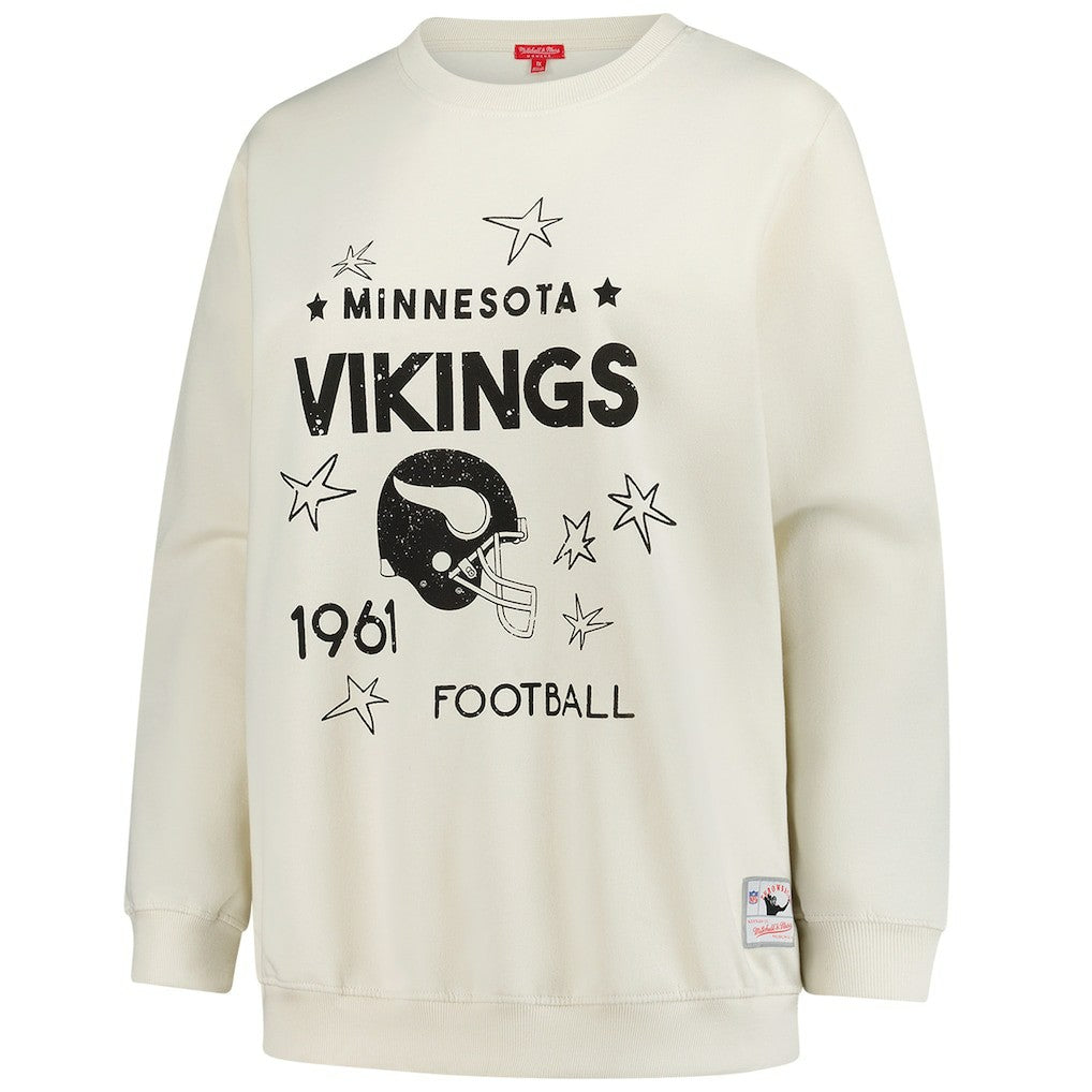 NFL Minnesota Vikings Women's Plus Size Shooting Star Sweatshirt