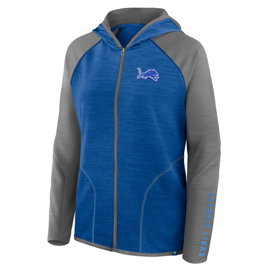 NFL Detroit Lions Women's Plus Size End Around Pass Full-Zip Hoodie