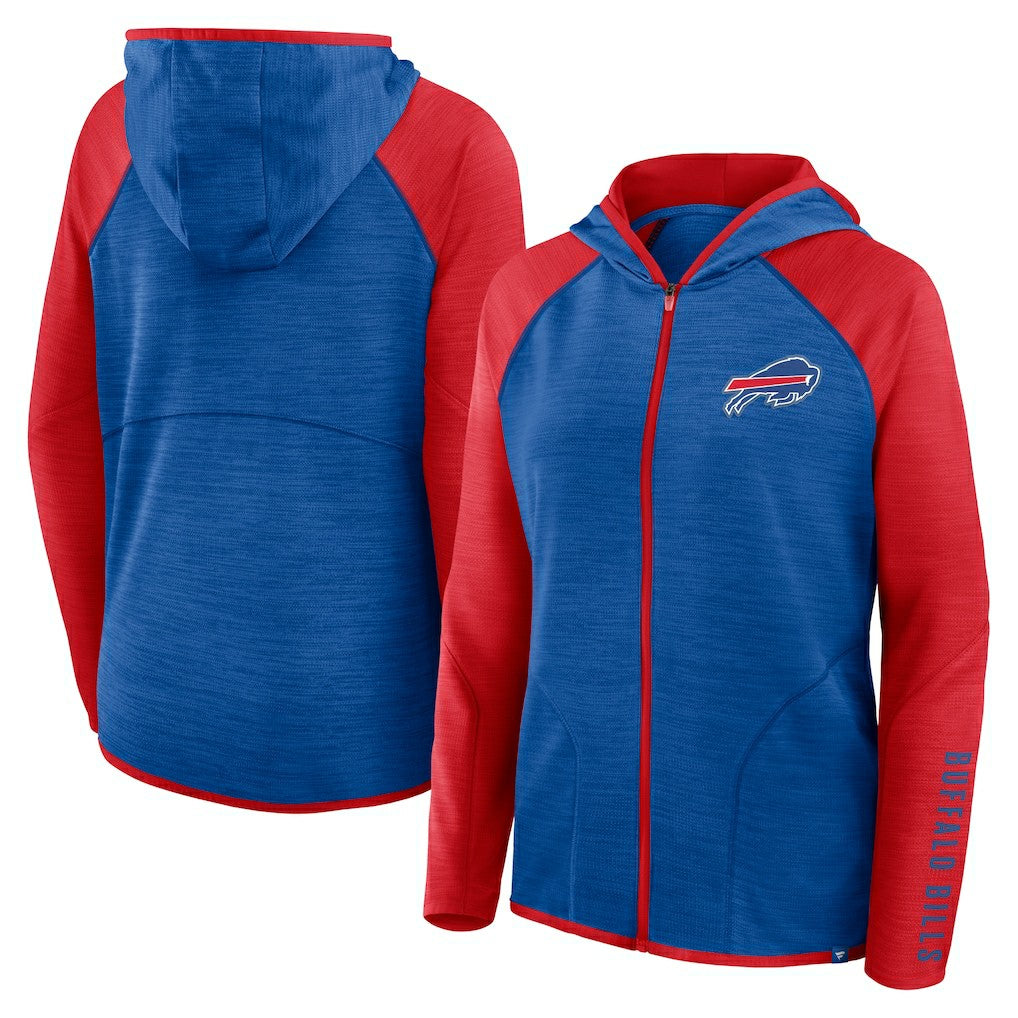 NFL Buffalo Bills Women's Plus Size End Around Pass Full-Zip Hoodie