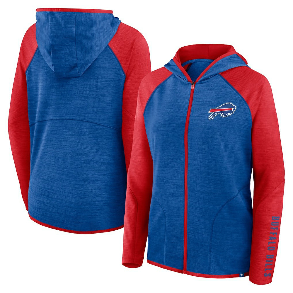 NFL Buffalo Bills Women's Plus Size End Around Pass Full-Zip Hoodie