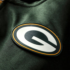 NFL Green Bay Packers Women's Plus Size End Around Pass Full-Zip Hoodie