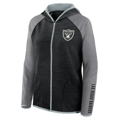 NFL Las Vegas Raiders Women's Plus Size End Around Pass Full-Zip Hoodie