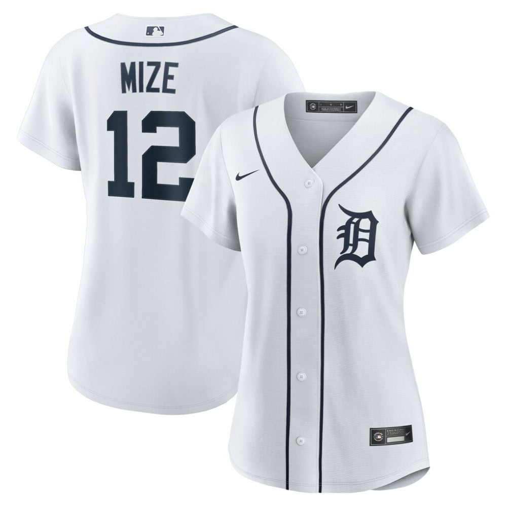 Casey Mize Detroit Tigers Women's Home Replica Jersey - White | Nike
