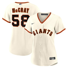 Grant McCray San Francisco Giants Women's Home Replica Jersey - Cream | Nike