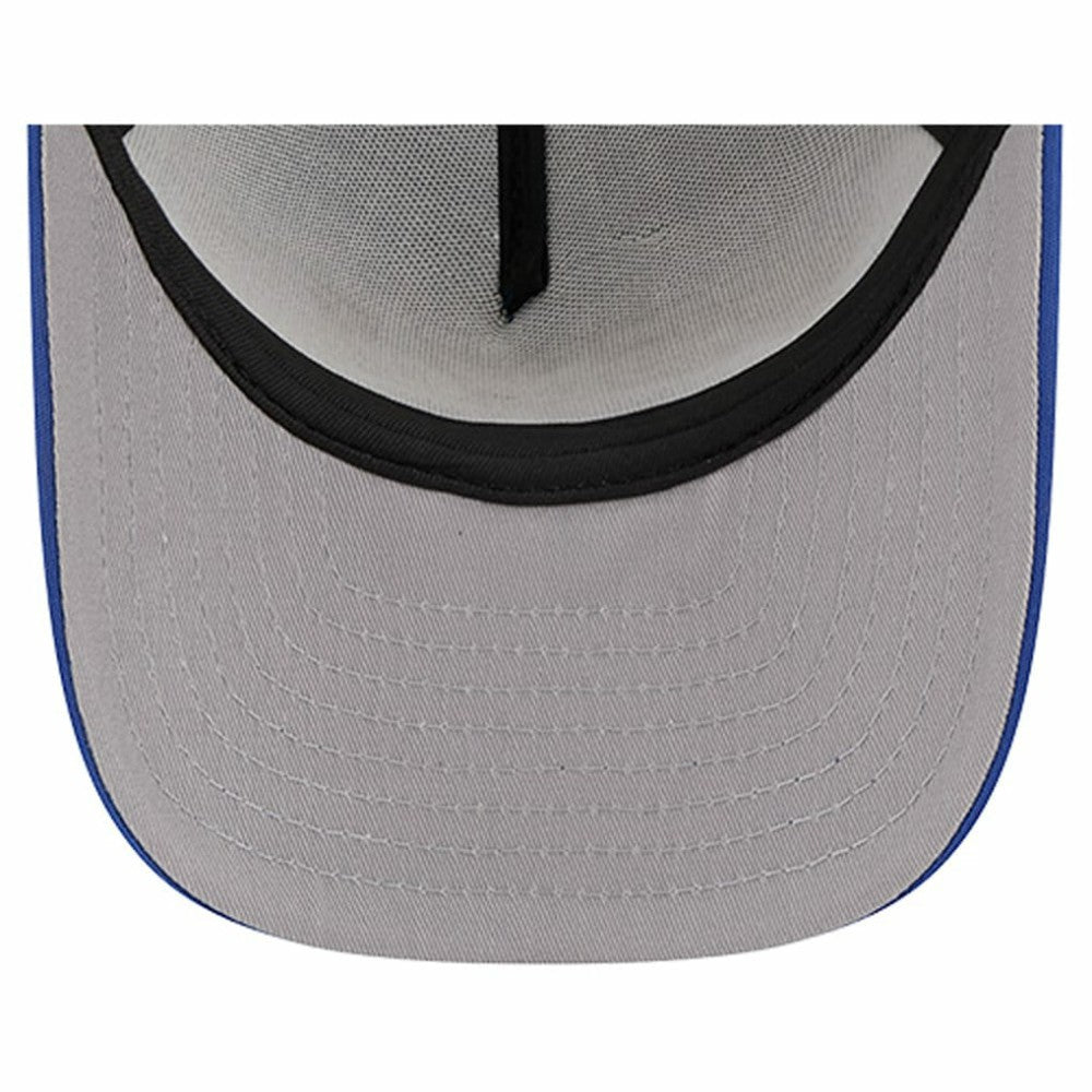 Texas Rangers Vintage Arched Foam Front 9FIFTY A-Frame Adjustable Trucker Hat - Royal | New Era