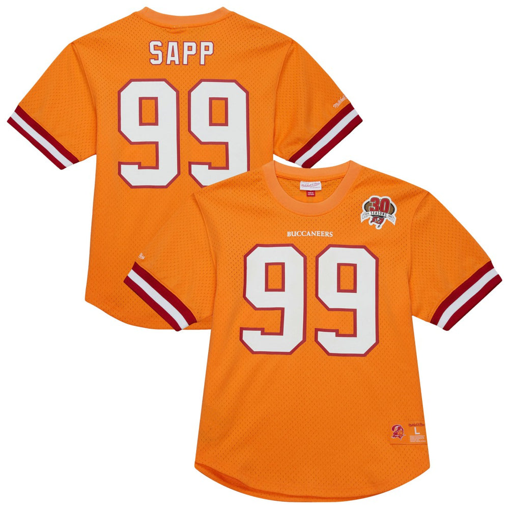 NFL Tampa Bay Buccaneers Warren Sapp  Retired Player Name & Number Mesh Top