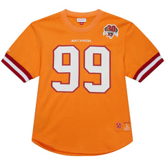 NFL Tampa Bay Buccaneers Warren Sapp  Retired Player Name & Number Mesh Top