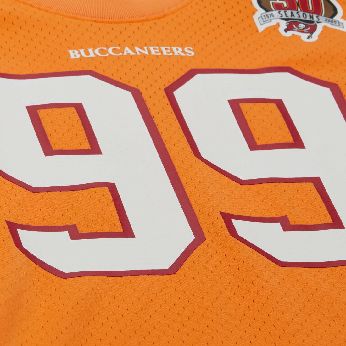NFL Tampa Bay Buccaneers Warren Sapp  Retired Player Name & Number Mesh Top