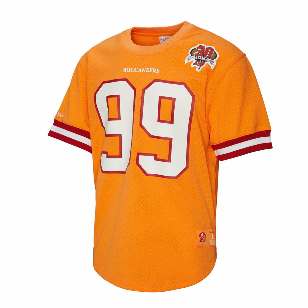 NFL Tampa Bay Buccaneers Warren Sapp  Retired Player Name & Number Mesh Top