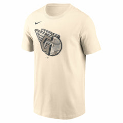 Cleveland Guardians Camo Logo T-Shirt - Cream | Nike