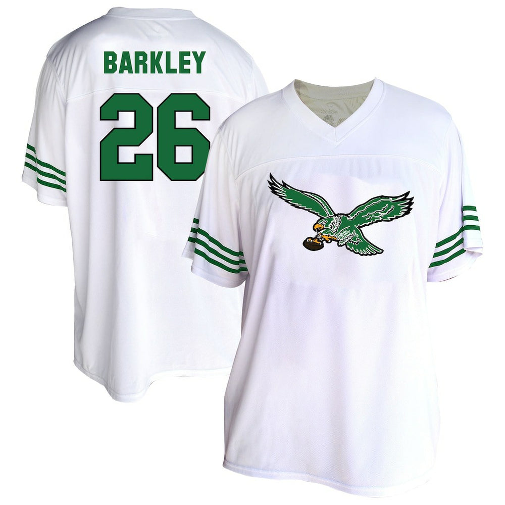 NFL Philadelphia Eagles Saquon Barkley  Women's Plus Size Fashion Jersey