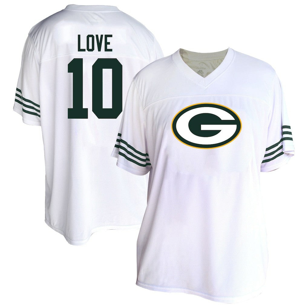 NFL Green Bay Packers Jordan Love  Women's Plus Size Fashion Jersey