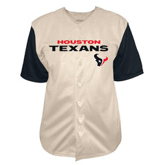 NFL Houston Texans C.J. Stroud  Big & Tall Baseball Button-Up Shirt