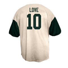 NFL Green Bay Packers Jordan Love  Big & Tall Baseball Button-Up Shirt