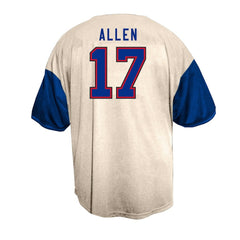 NFL Buffalo Bills Josh Allen  Big & Tall Baseball Button-Up Shirt