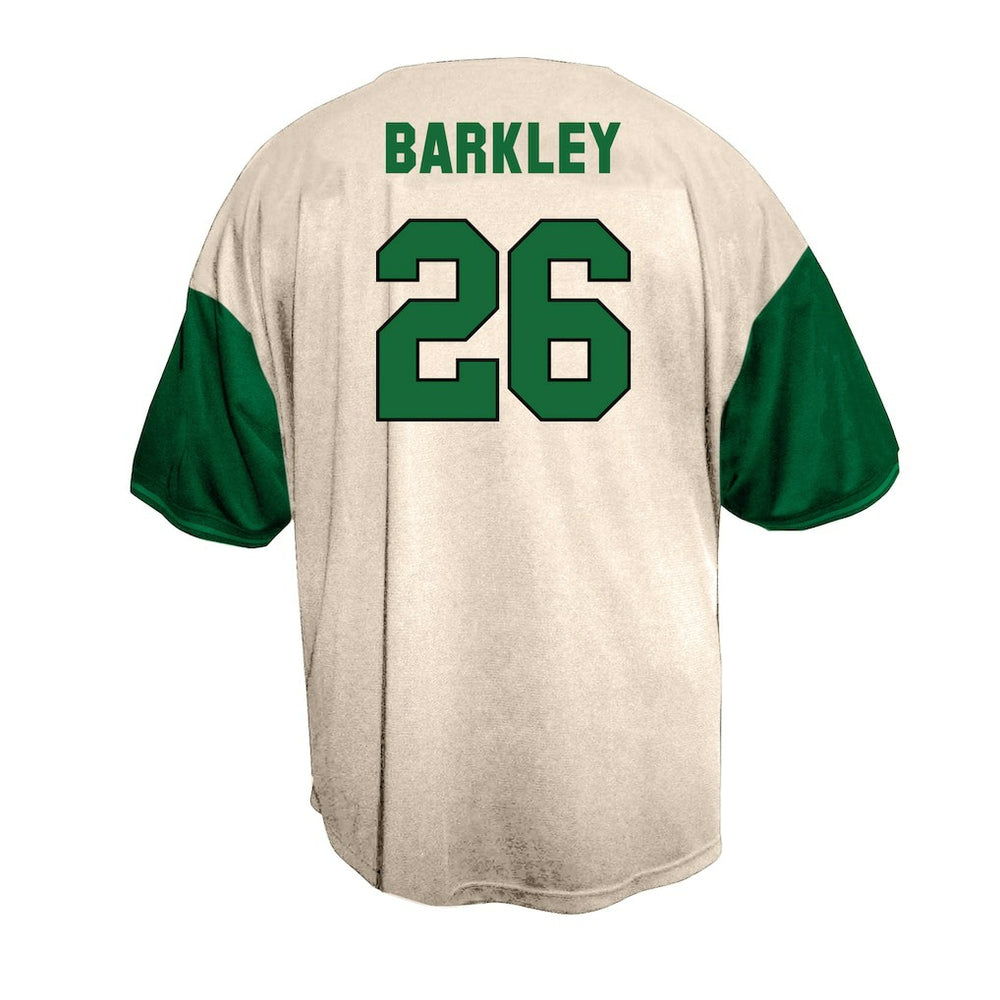 NFL Philadelphia Eagles Saquon Barkley  Big & Tall Baseball Button-Up Shirt