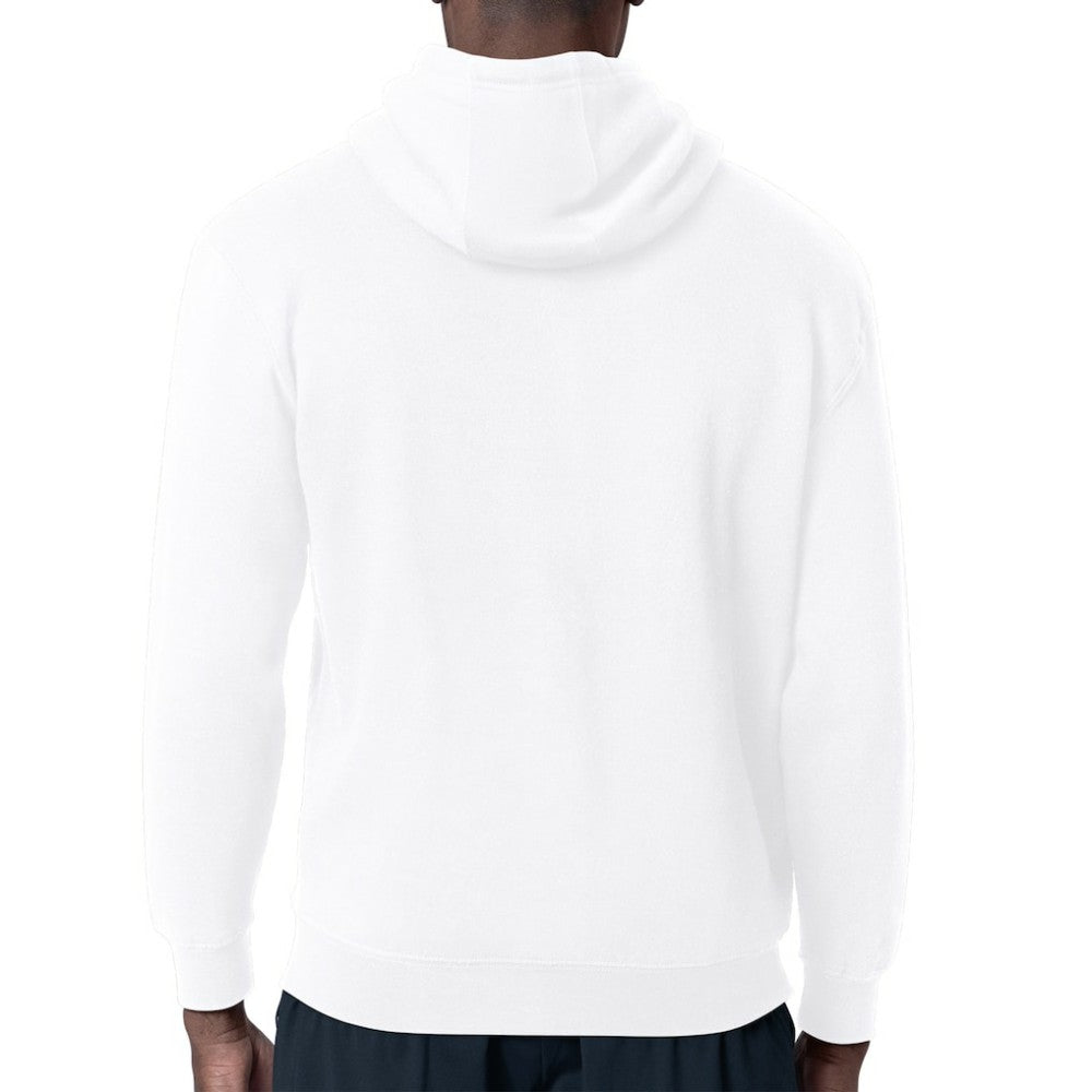 Athletics Starter Half Ball Team Graphic Pullover Hoodie - White